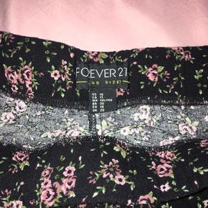 Forever 21 floral shorts